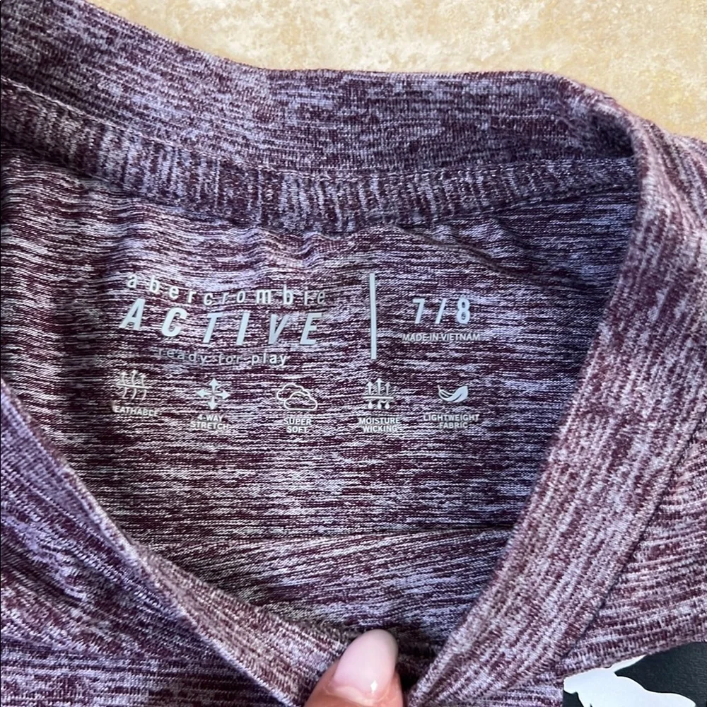 💙Abercrombie & Fitch Purple Long Sleeve Tee💙